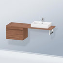 Duravit DuraStyle vanity unit for countertop with 1 pull-out compartment