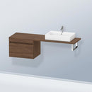 Duravit DuraStyle vanity unit for countertop with 1 pull-out compartment