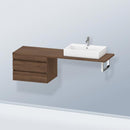 Duravit DuraStyle vanity unit for countertop with 2 pull-out compartments