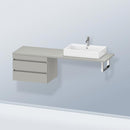 Duravit DuraStyle vanity unit for countertop with 2 pull-out compartments