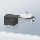 Duravit DuraStyle vanity unit for countertop with 2 pull-out compartments