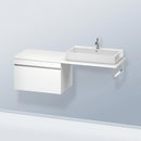 Duravit DuraStyle vanity unit for countertop with 1 pull-out compartment