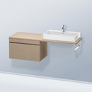 Duravit DuraStyle vanity unit for countertop with 1 pull-out compartment