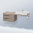 Duravit DuraStyle vanity unit for countertop with 2 pull-out compartments