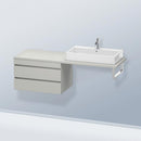 Duravit DuraStyle vanity unit for countertop with 2 pull-out compartments