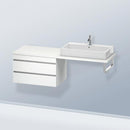 Duravit DuraStyle vanity unit for countertop with 2 pull-out compartments