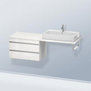 Duravit DuraStyle vanity unit for countertop with 2 pull-out compartments