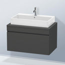 Duravit DuraStyle vanity unit for countertop with 1 pull-out compartment
