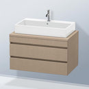 Duravit DuraStyle vanity unit for countertop with 2 pull-out compartments