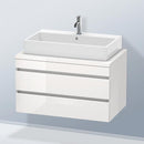 Duravit DuraStyle vanity unit for countertop with 2 pull-out compartments