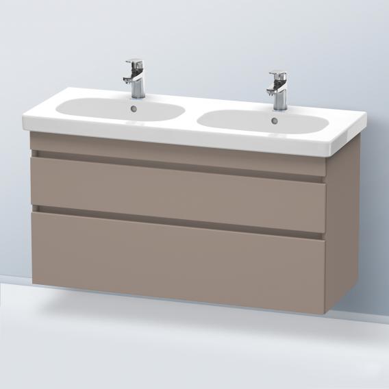 Duravit Durastyle vanity unit for double washbasin with 2 pull-out compartments