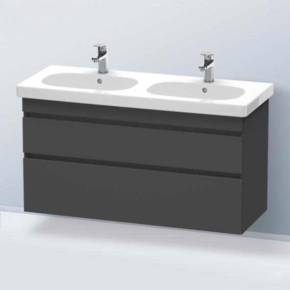 Duravit Durastyle vanity unit for double washbasin with 2 pull-out compartments