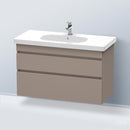 Duravit DuraStyle 梳妝台配有 2 個拉出式隔間