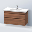 Duravit DuraStyle 梳妝台配有 2 個拉出式隔間