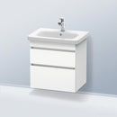 Duravit DuraStyle 梳妝台配有 2 個拉出式隔間