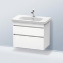 Duravit DuraStyle 梳妝台配有 2 個拉出式隔間