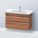 Duravit DuraStyle 梳妝台配有 2 個拉出式隔間