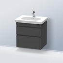 Duravit DuraStyle 梳妝台配有 2 個拉出式隔間