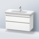 Duravit DuraStyle 梳妝台配有 2 個拉出式隔間