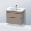 Duravit DuraStyle 梳妝台配有 2 個拉出式隔間