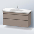 Duravit DuraStyle 梳妝台配有 2 個拉出式隔間