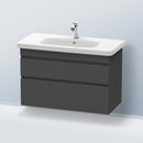 Duravit DuraStyle 梳妝台配有 2 個拉出式隔間