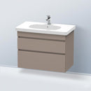 Duravit DuraStyle 梳妝台配有 2 個拉出式隔間