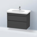 Duravit DuraStyle 梳妝台配有 2 個拉出式隔間