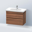 Duravit DuraStyle 梳妝台配有 2 個拉出式隔間