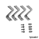 Duravit fixture for mounting onto stone slabs