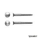 Duravit fixture with trim button