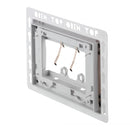 Duravit flush-mounted installation frame for DuraSystem pre-wall elements