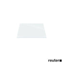Duravit glass shelf for DuraSquare metal console for hand washbasin