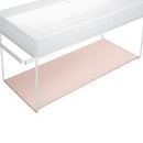 Duravit glass shelves for DuraSquare metal consoles for washbasins