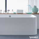 Duravit Happy D.2 corner whirlbath with panelling