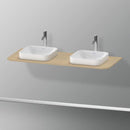 Duravit Happy D.2 Plus countertop for 2 countertop basins / drop-in basins