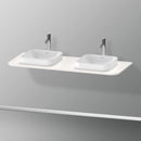Duravit Happy D.2 Plus countertop for 2 countertop basins / drop-in basins
