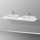 Duravit Happy D.2 Plus countertop for 2 countertop basins / drop-in basins