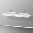 Duravit Happy D.2 Plus countertop for 2 countertop basins / drop-in basins