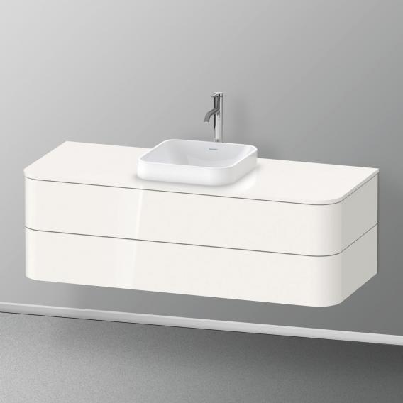 Duravit Happy D.2 Plus vanity unit with 2 pull-out compartments for countertop and countertop washbasin, without interior system