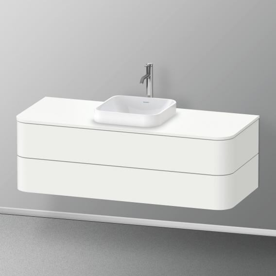 Duravit Happy D.2 Plus vanity unit with 2 pull-out compartments for countertop and countertop washbasin, without interior system