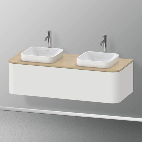 Duravit Happy D.2 Plus vanity unit with 1 pull-out compartment for countertop and countertop washbasin