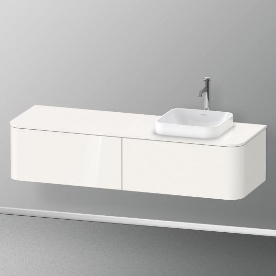 Duravit Happy D.2 Plus vanity unit with 2 pull-out compartments for countertop and countertop washbasin, without interior system