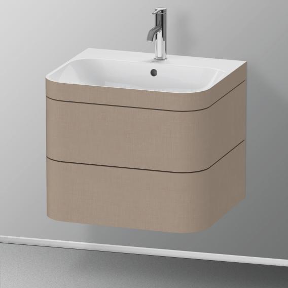 Duravit Happy D.2 Plus 洗臉盆，附梳妝台，附 2 個拉出式隔層