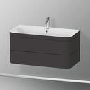 Duravit Happy D.2 Plus washbasin with vanity unit with 2 pull-out compartments