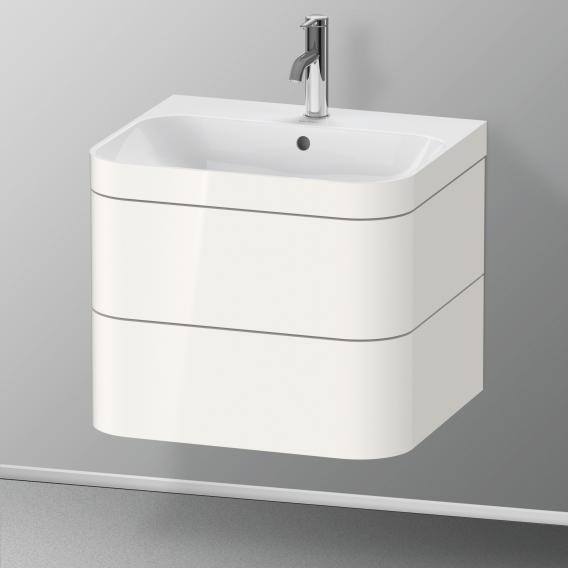 Duravit Happy D.2 Plus 洗臉盆，附梳妝台，附 2 個拉出式隔層