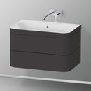 Duravit Happy D.2 Plus washbasin with vanity unit with 2 pull-out compartments