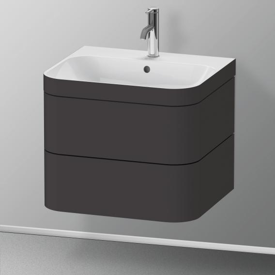 Duravit Happy D.2 Plus 洗臉盆，附梳妝台，附 2 個拉出式隔層