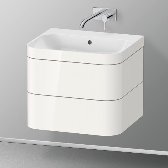 Duravit Happy D.2 Plus 洗臉盆，附梳妝台，附 2 個拉出式隔層