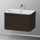 Duravit Happy D.2 Plus washbasin with vanity unit with 2 pull-out compartments